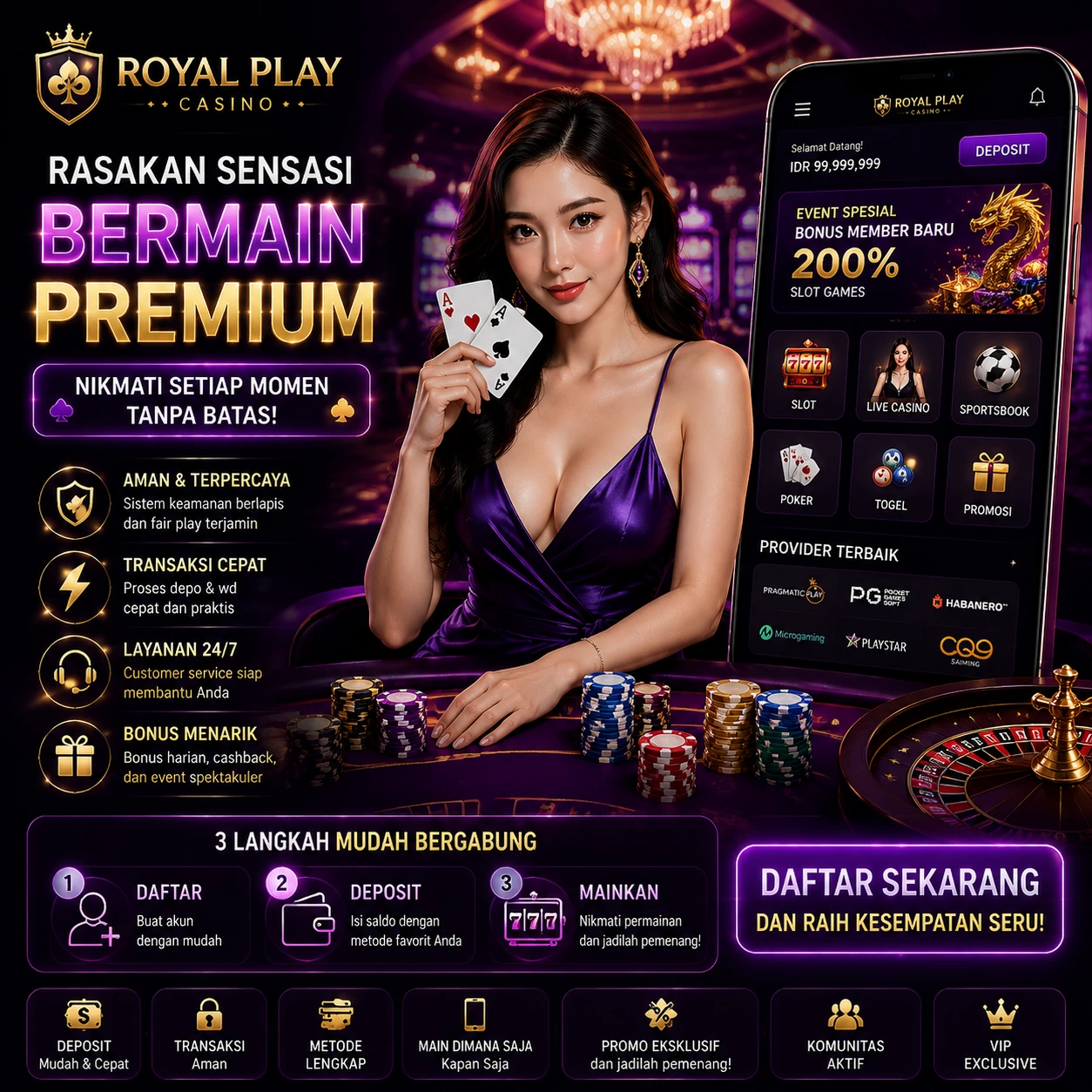 Tampilan Utama Game